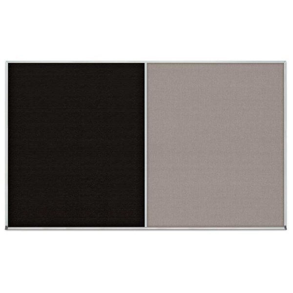 Triple Door Radius Corkboard, 72